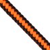 1/2 Arborist Rope - Neon Orange & Black